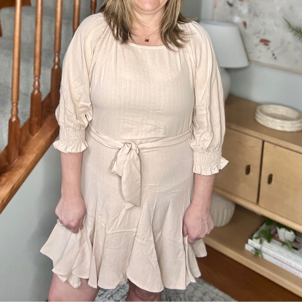 Umgee Brand new Elegant Cream Women's Dress